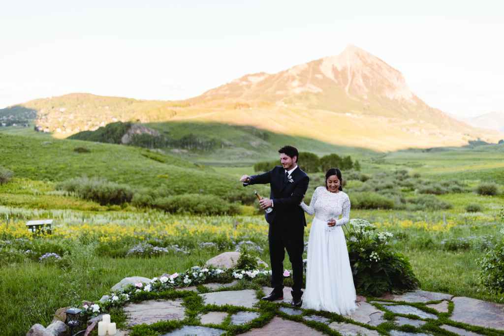 wedding in Crested Butte